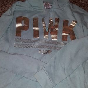 S Teal & Gold Pullover VS